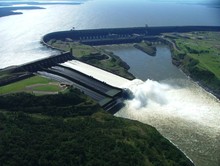 Staudamm Itaipu Binational