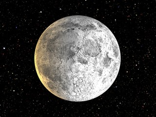 the moon