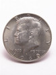 kennedy silver half dollar  head