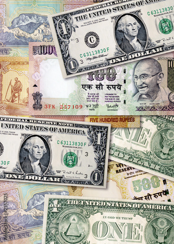 Indian Rus And Us Dollars This Stock Photo Explore Indian Rus And Us Dollars