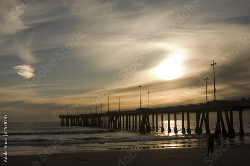 Fotoboard na płycie Venice Beach Pier