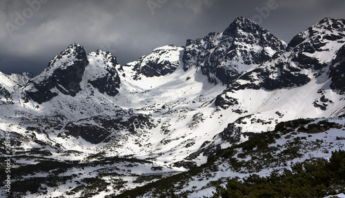 Board z aluminiowym obramowaniem Tatry mountais