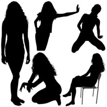 Girls Silhouettes 06
