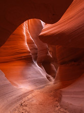 The Lower Antelope Slot Canyon Near Page