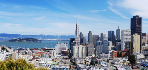 san francisco & bay panorama 6