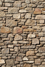Old Cornish House Stone Wall.