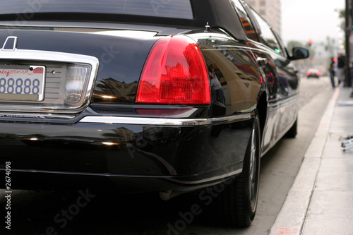 Photographie Limousine à la promenade de la renommée, boul.