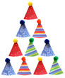 party hats pyramid