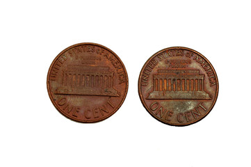 old rusted two cents