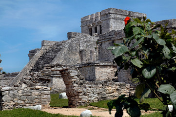 ancient mayan temple