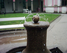 Fountain In Jindrichuv Hradec