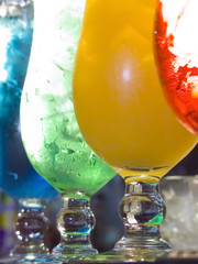 Canvas Print - colorful cocktail