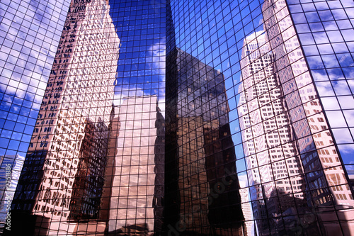 reflected office windows urban © SammyC