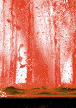 Red Water - Blood Abstract