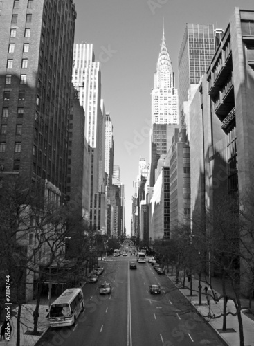 Plakat na papierze fotorealistycznym Wschodni manhattan