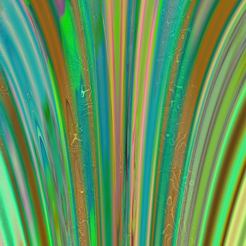 multicoloured wavy curves, abstract background(5)