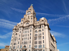 Liverpool Royal Liver Building With Liver Bird