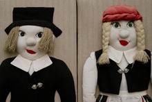 Two Stuffed Dolls