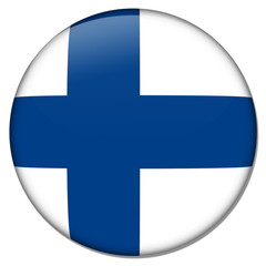 Wall Mural - finnland finland button