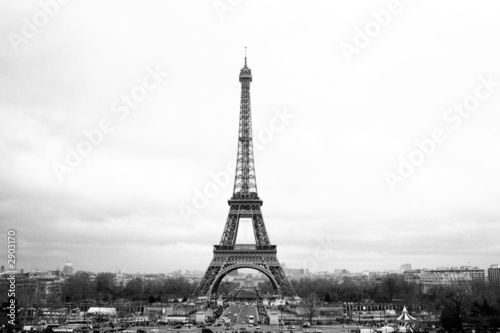 Board z aluminiowym obramowaniem Wieża eiffla paris'er