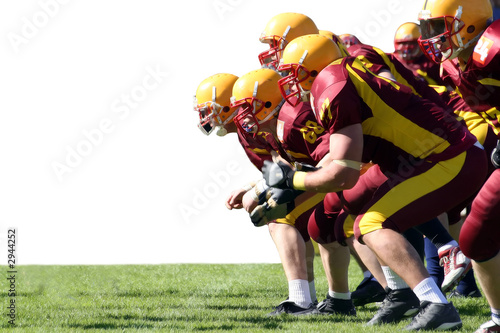 Fototapeta na wymiar american footbal