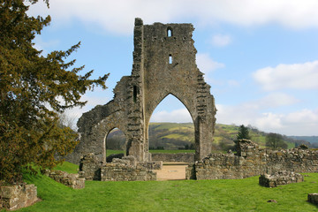 ancient abbey ruins