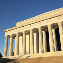 Lincoln Memorial In Washington, D.C., USA.
