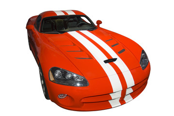 Wall Mural - red sports car