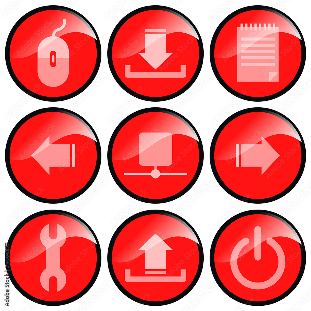 Stock-Foto „icon schalter administration“ | Adobe Stock