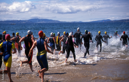 Tapeta ścienna Triathlon