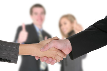 business handshake