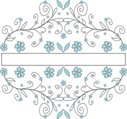 floral banner