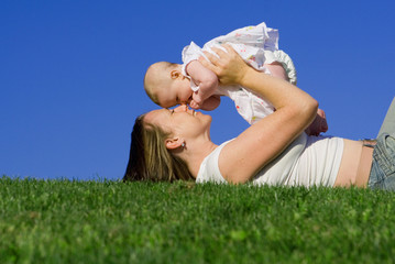 mother and baby