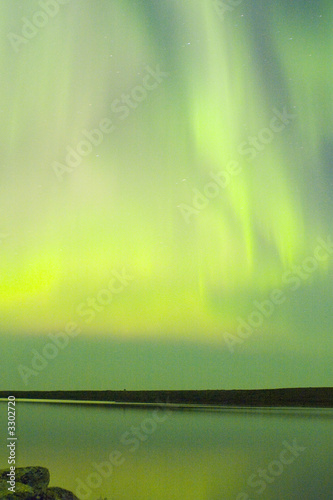 Plakat na papierze fotorealistycznym Aurora borealis