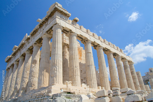 Fotovorhang - the acropolis, athens (von David H. Seymour)
