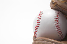 Baseball And Baseball Glove