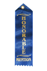honorable mention ribbon
