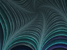 Abstract Generated Fractal Background