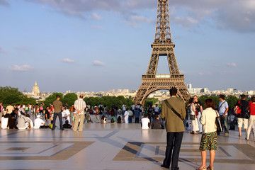 Naklejka na meble paris tourisme