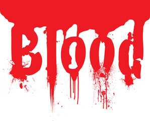 Poster - Pool of blood