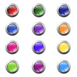 color shiny glass balls