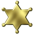 © Georgios Kollidas - Sheriff's Badge