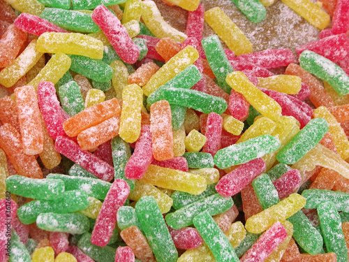 Plakat na papierze fotorealistycznym Bonbon - cukierek - słodki