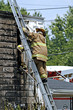 Fireman on Ladder