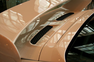 Poster - supercar rear spoiler