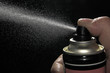 Pulverizing liquid with spray can