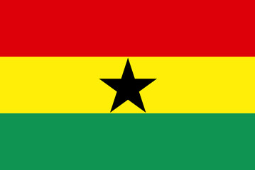 Wall Mural - Flag - Ghana