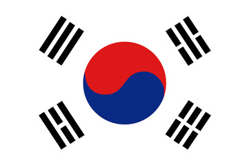 Wall Mural - Flag - South Korea