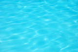 Fototapeta  - Blue tropical pool water background