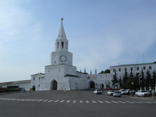 Russia, Kazan, Main Entrance To The Kremlin